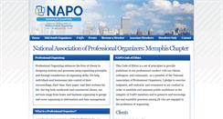 Desktop Screenshot of napomemphis.com